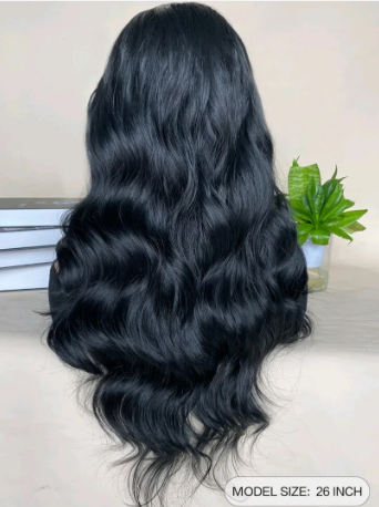 Heat-Resistant Headband Wave Wig